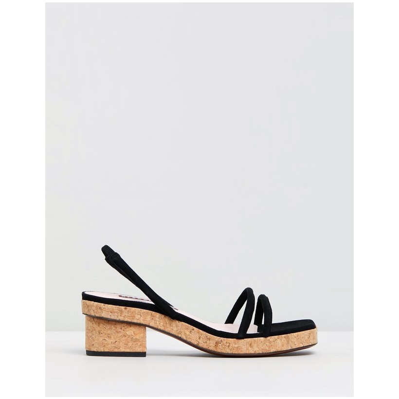 Perfect Sandals Black by Alexachung