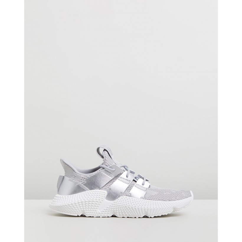 Prophere - Women's Grey Two, Silver Met & FTWR White by Adidas Originals