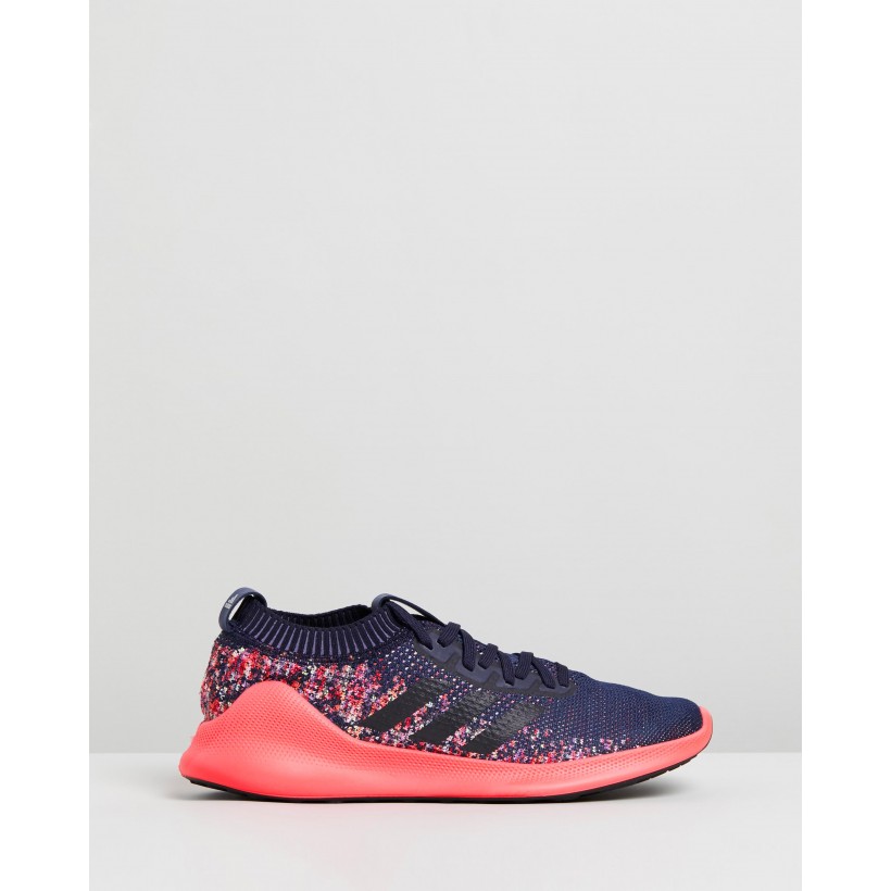 Purebounce+ - Men's Legend Ink & Shock Red by Adidas Performance