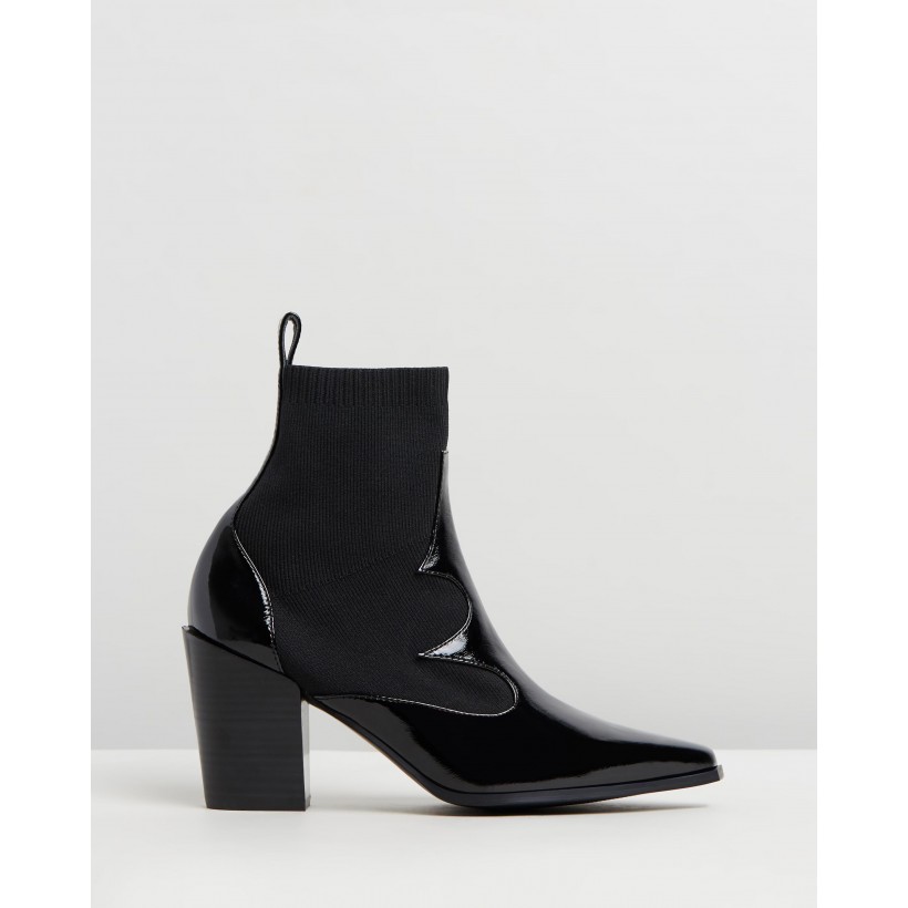 Quentin Boots Ebony by Senso