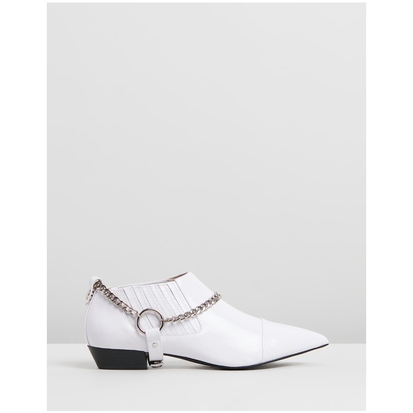 Reid White Patent Leather by Skin