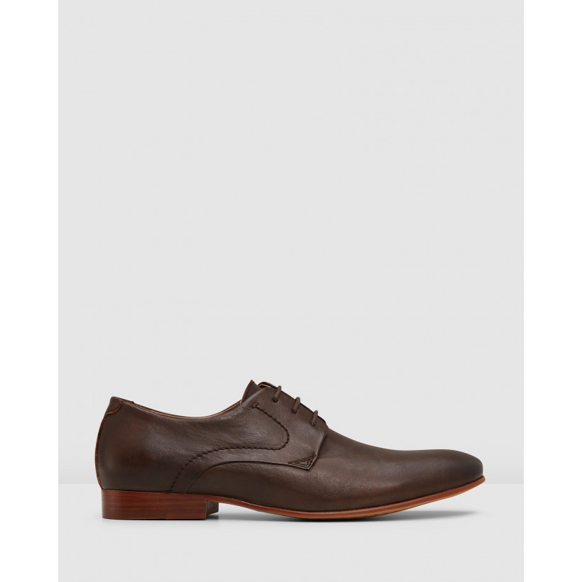 Selfton Lace Ups Brown by Aq By Aquila