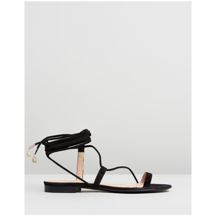 Selma Sandals Black by Brother Vellies