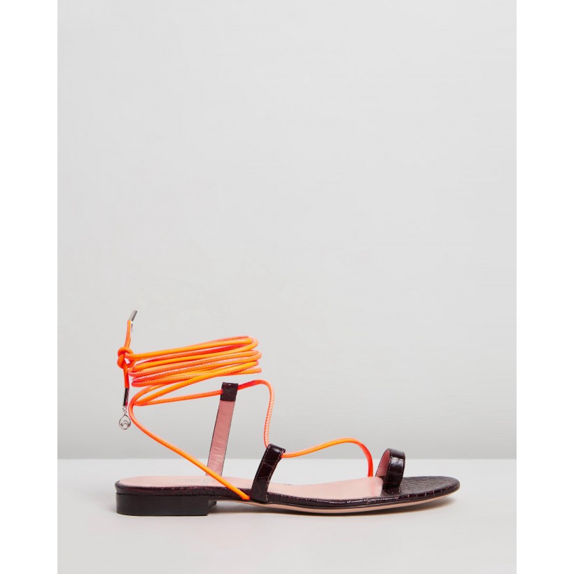 Selma Sandals Espresso by Brother Vellies