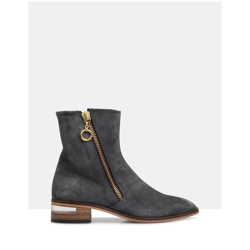 Skye Ankle Boots Grey by Beau Coops