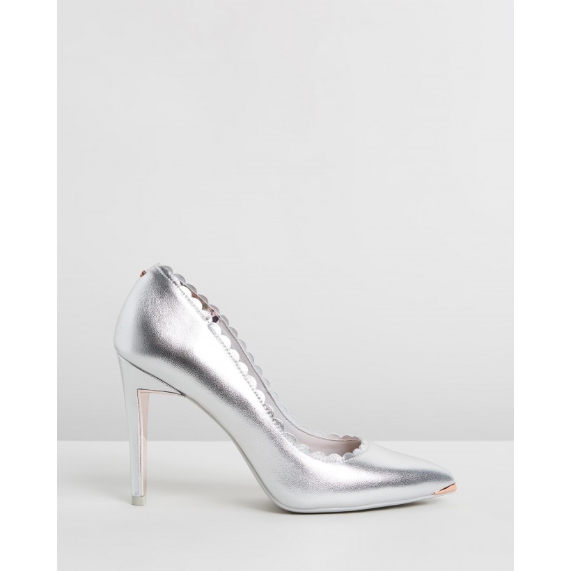 Sloanal Silver Leather by Ted Baker