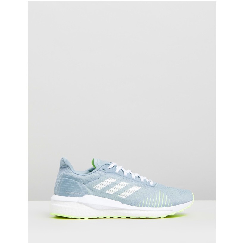 Solar Drive ST Ash Grey, Footwear White & High-Res Yellow by Adidas Performance