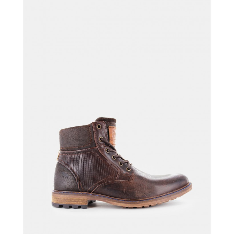 Southport Boots Dark Brown by Wild Rhino