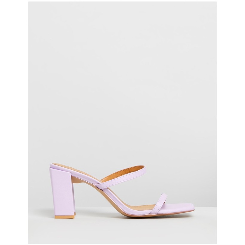 Square Heels Lilac by Jaggar The Label