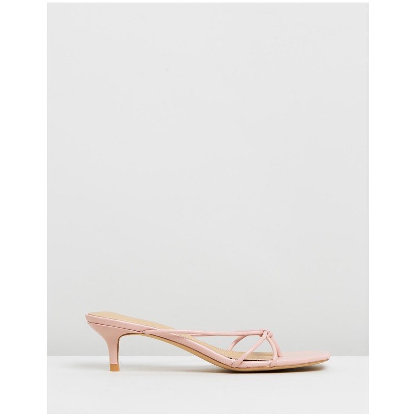 Stella Mules Pink Smooth by Spurr