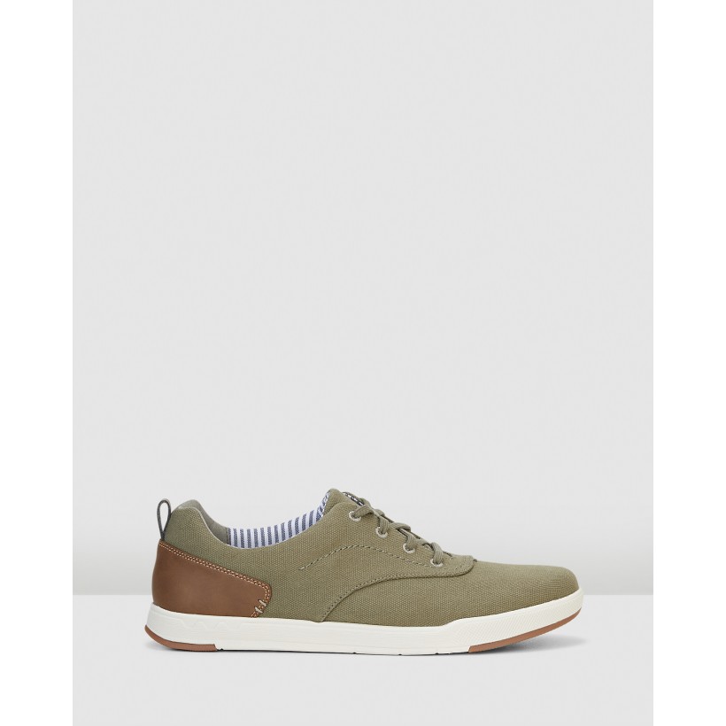 Step Isle Crew Dusty Olive by Clarks