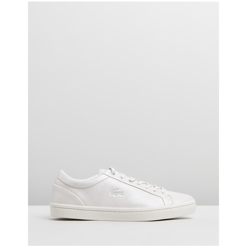 Straightset 119 1 CFA - Women's Off-White & Off-White by Lacoste