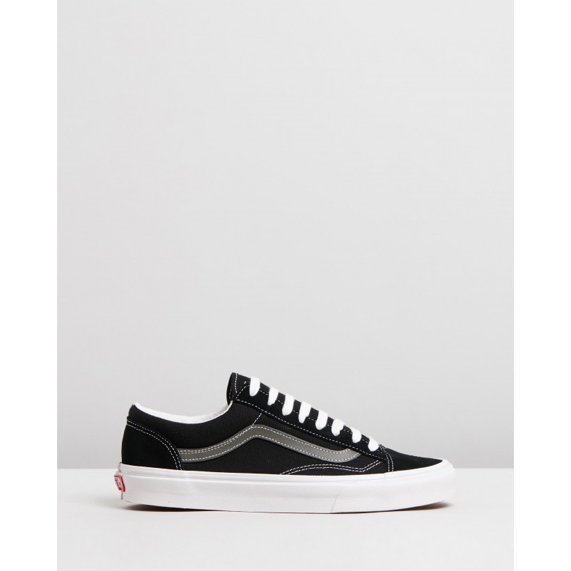 Style 36 - Unisex Black & Blanc De Blanc by Vans