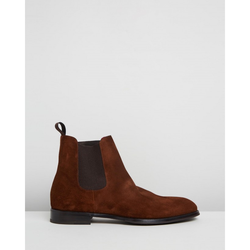 Suede Beatle Boots Snuff by Barrett