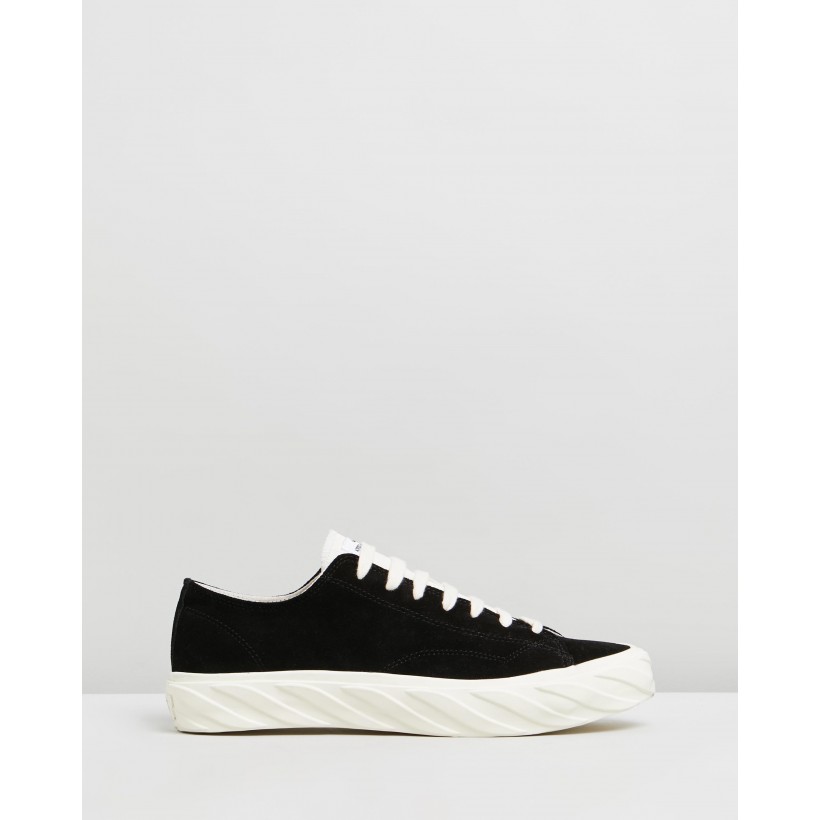 Suede Sneakers Black by Age