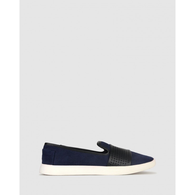 Sully Casual Slip On Shoes Navy by Betts