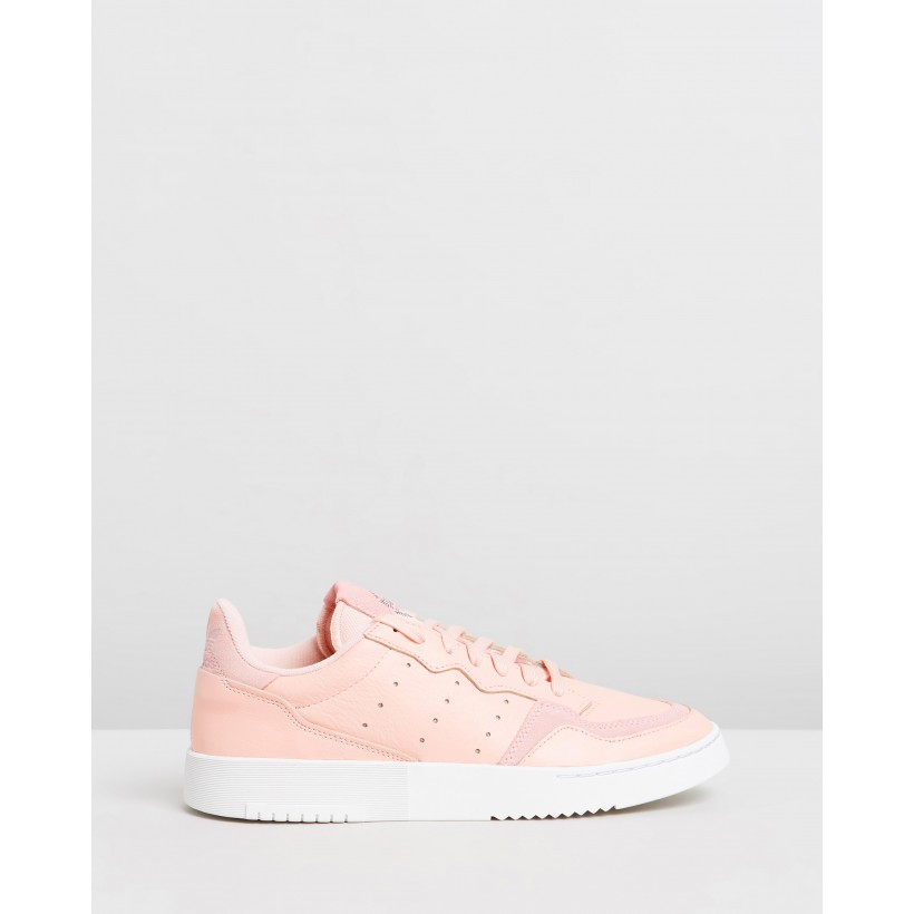 Supercourt - Women's Vapour Pink, Vapour Pink & Crystal White by Adidas Originals