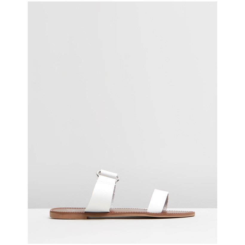 Tala Sandals White Smooth by Spurr