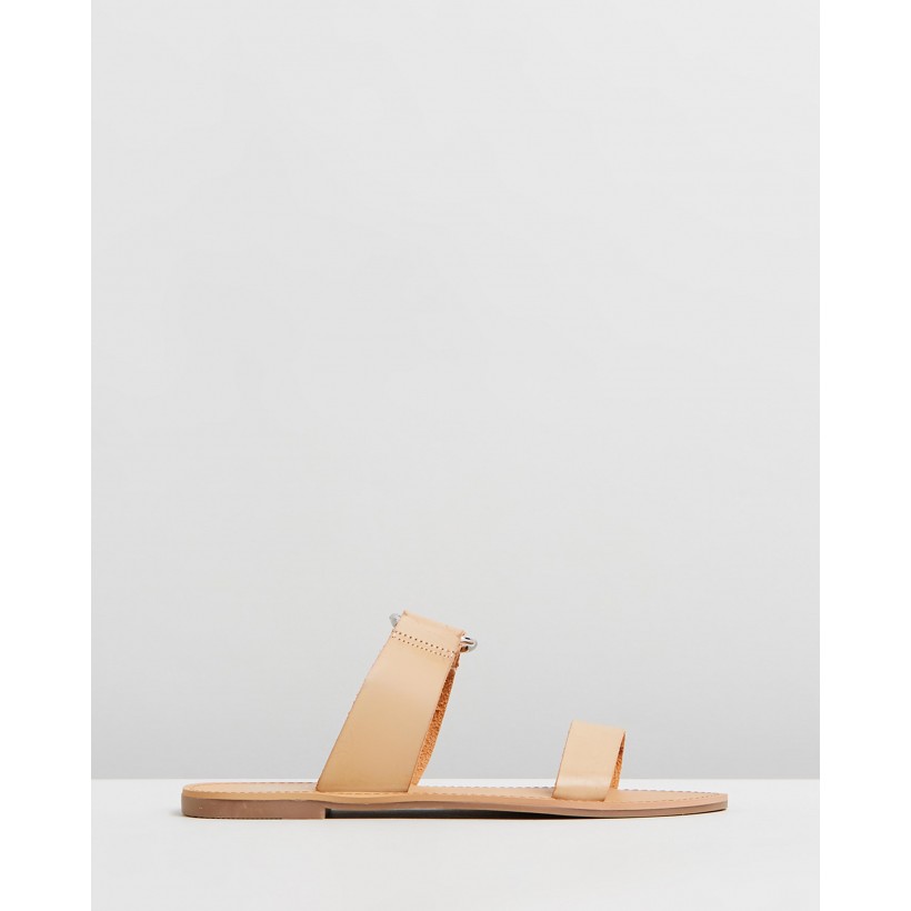 Tala Sandals Nude Smooth by Spurr