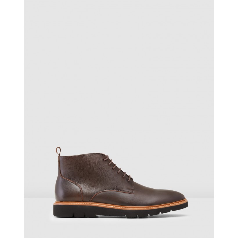 Tarrant Boots Brown by Aquila