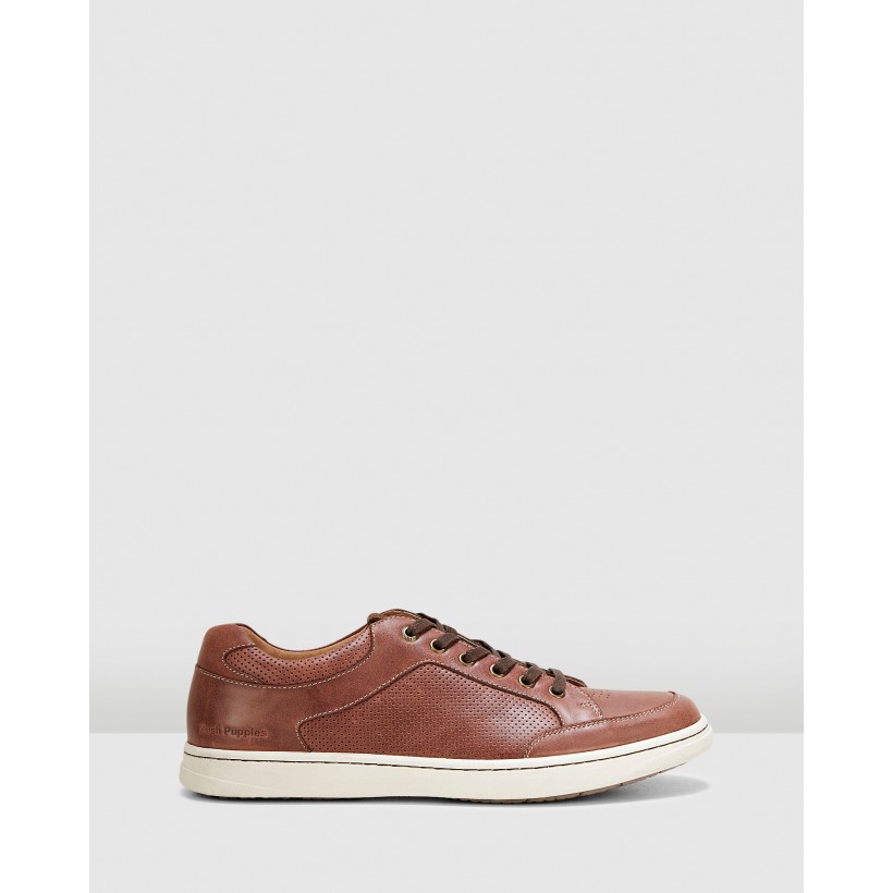 Thomas Brown Oiled Leather by Hush Puppies