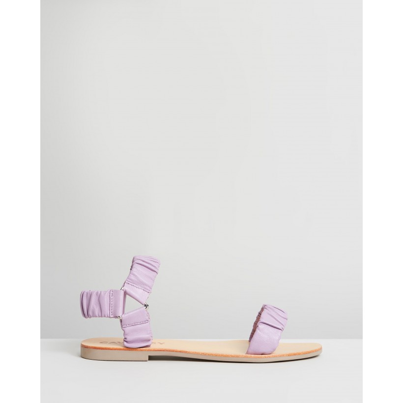 Tia Sandals Lavender by Caverley
