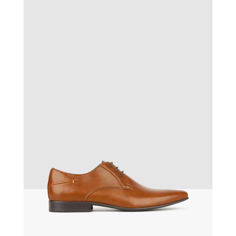 Titan Derby Dress Shoes Whiskey by Betts