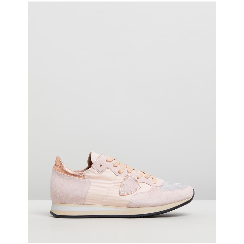 Tropez Sneakers Mondial Rose by Philippe Model