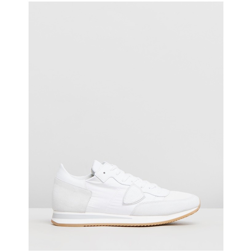 Tropez Sneakers Basic Blanc Blanc by Philippe Model