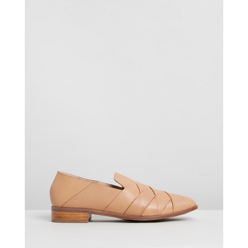 Vallery Flats Tan by Walnut Melbourne