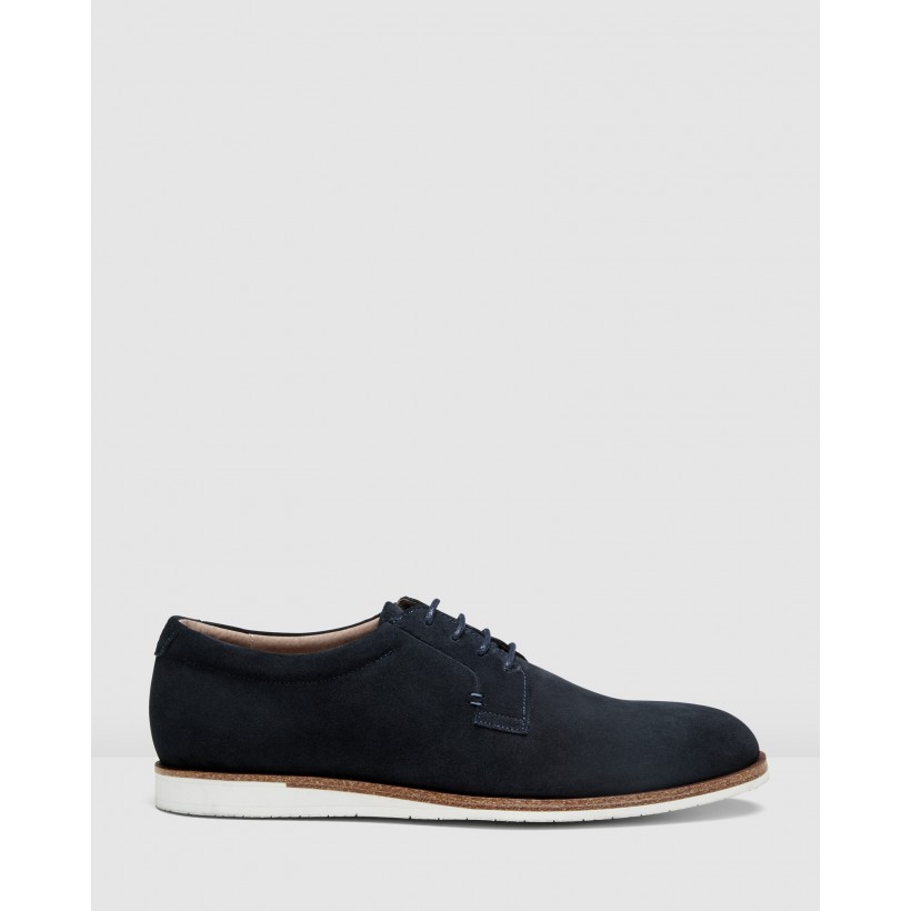 Vargas Lace Ups Navy by Aquila