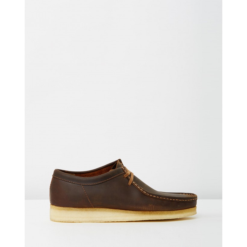 Wallabee Beeswax Leather by Clarks Originals