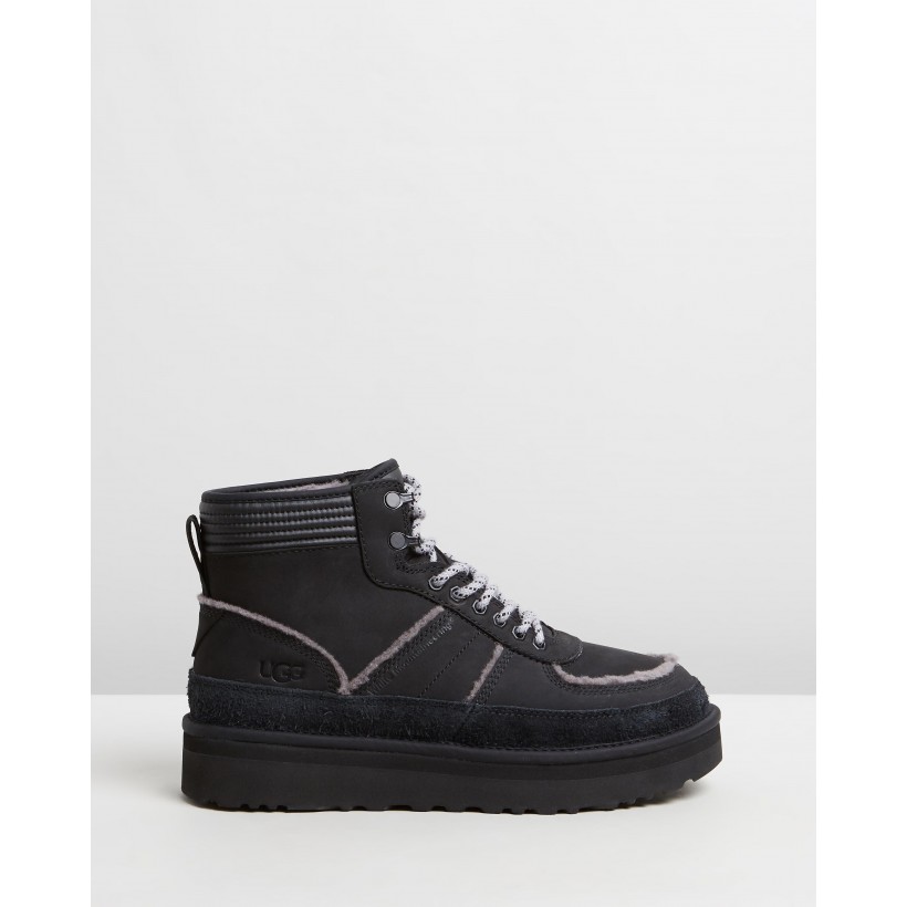 White Mountaineering x UGG Snow Boots Black by White Mountaineering