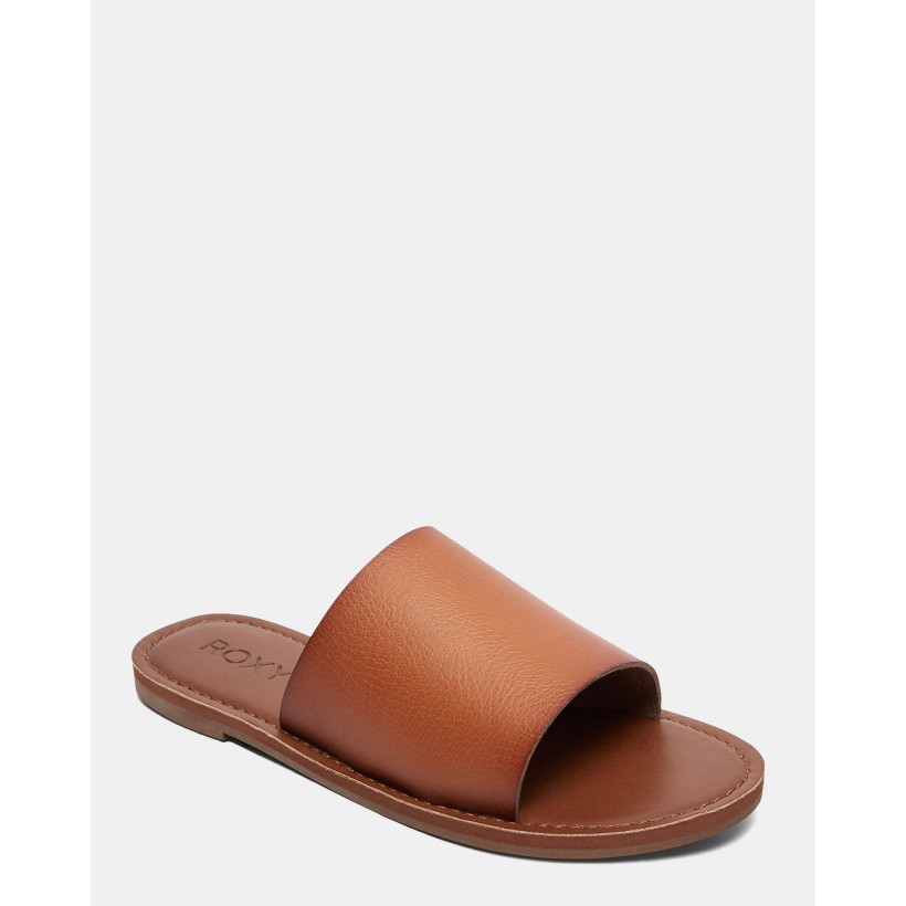 Womens Kaia Slide Brown by Roxy