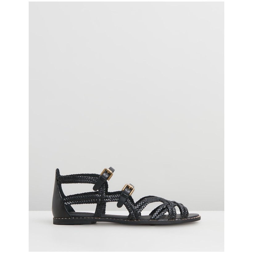 Woven Sandals Black by See By Chlo??