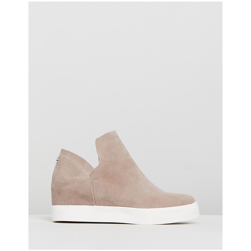 Wrangle Taupe Suede by Steve Madden