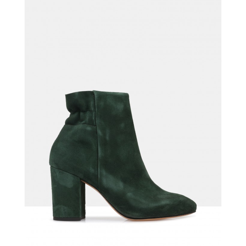 Wynonna Ankle Boots Green by Sempre Di