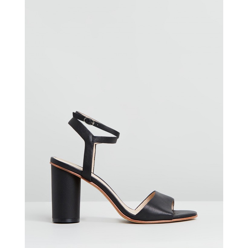 Umberto Black Leather by Jo Mercer ShoeSales