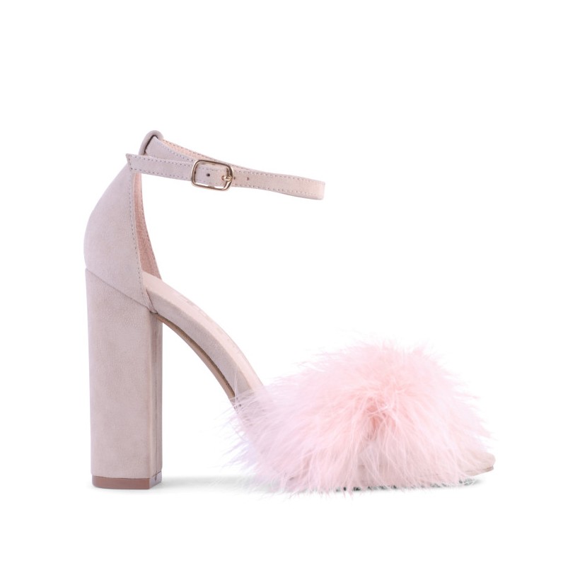 Keeper - Rose Quartz Suede by Siren Shoes