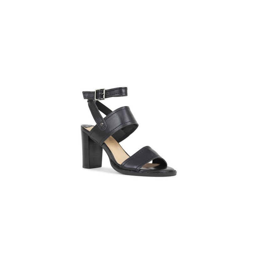 Libby - Black Nappa Kid by Siren Shoes