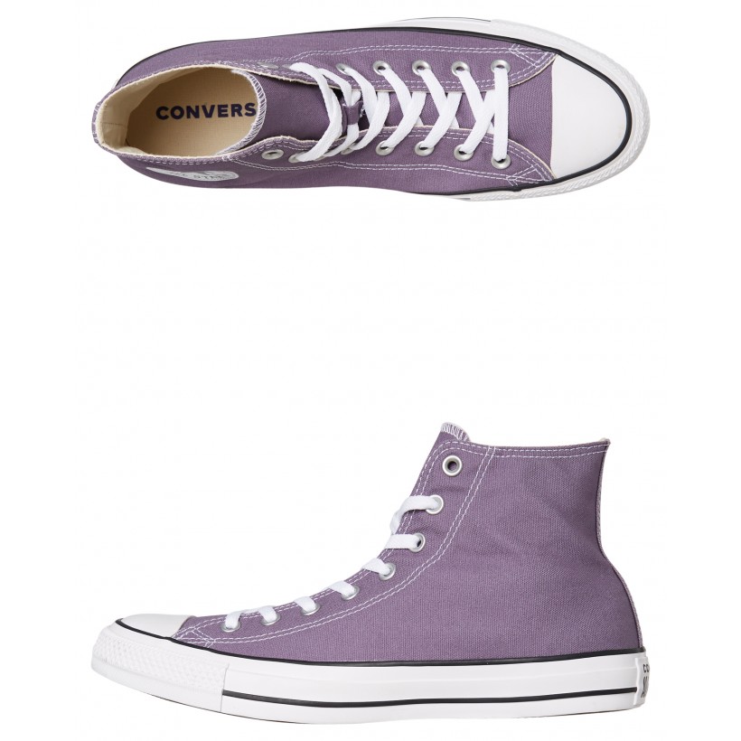 Mens Chuck Taylor All Star Hi Shoe Moody Purple By CONVERSE