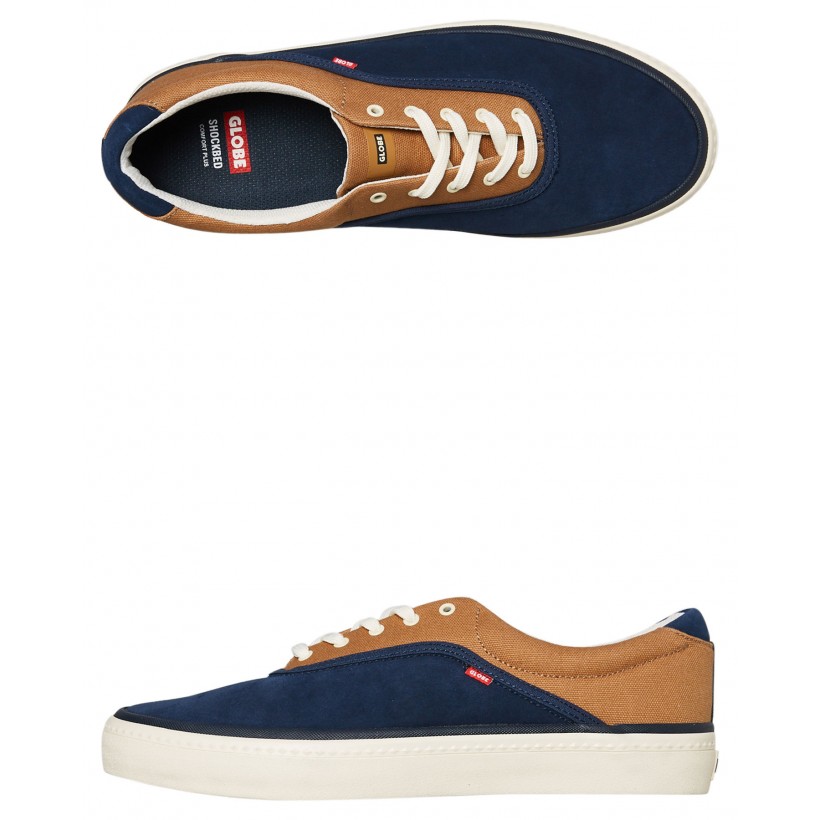 Sprout Shoe Navy Brown