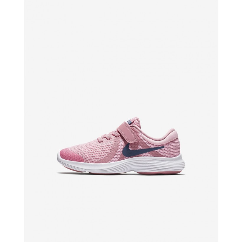 Pink/ElementalPink/White/DiffusedBlue - Nike Revolution 4