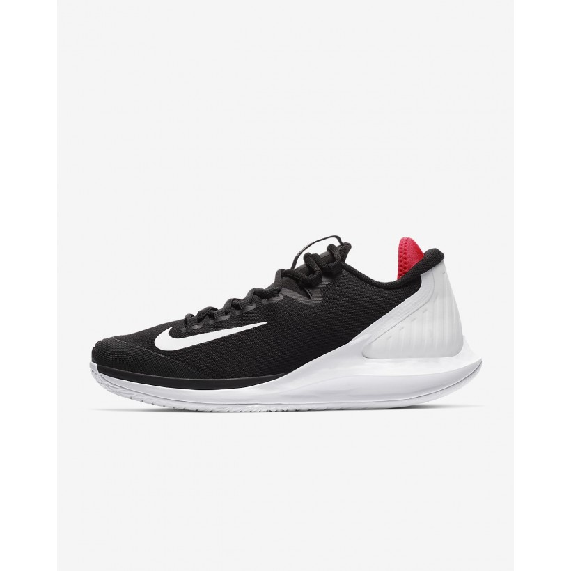 Black/BrightCrimson/White - NikeCourt Air Zoom Zero