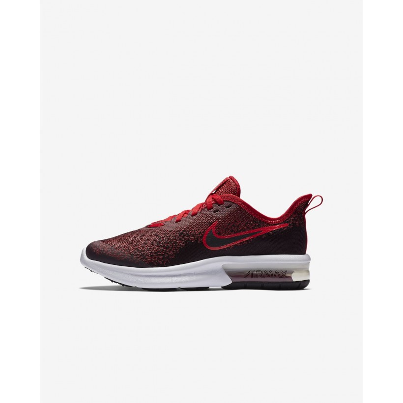 Black/UniversityRed/Black - Nike Air Max Sequent 4