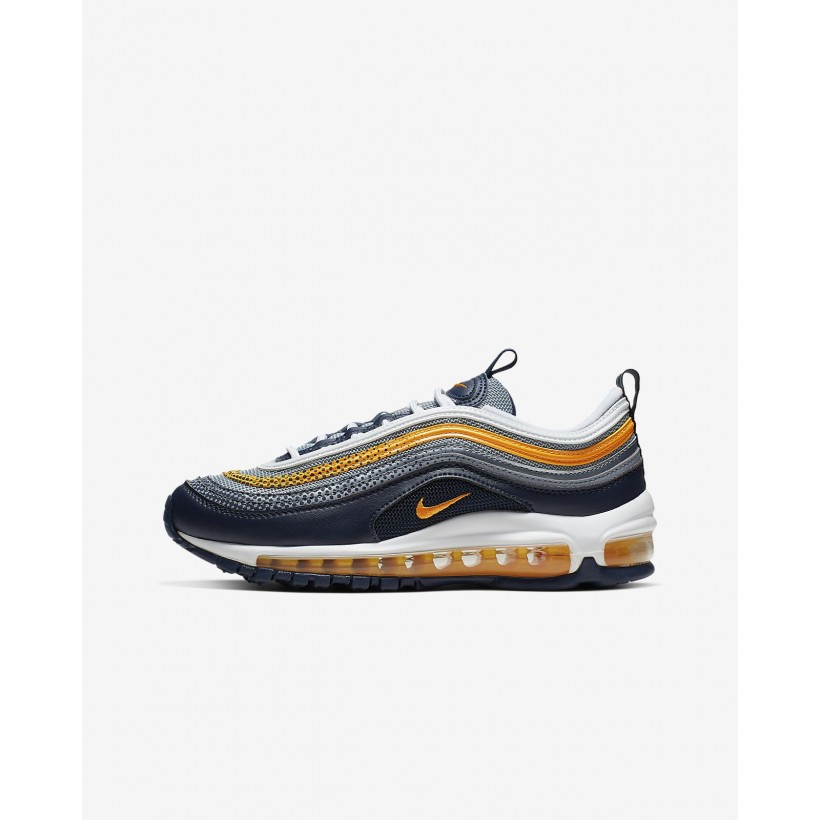 MidnightNavy/ObsidianMist/White/LaserOrange - Nike Air Max 97