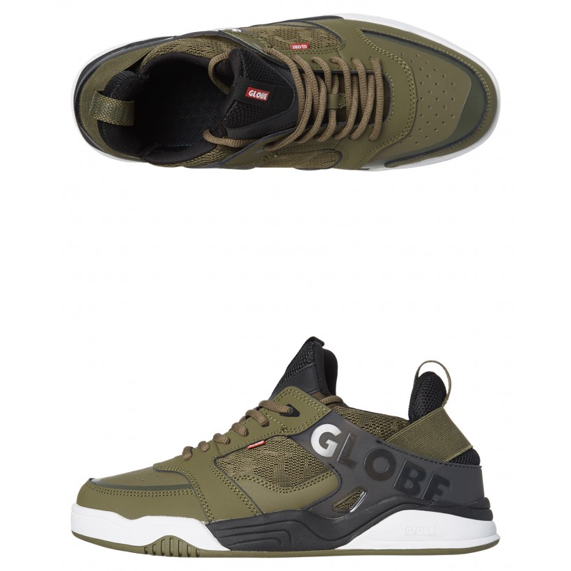 Tilt Evo Shoe Olive Black By GLOBE