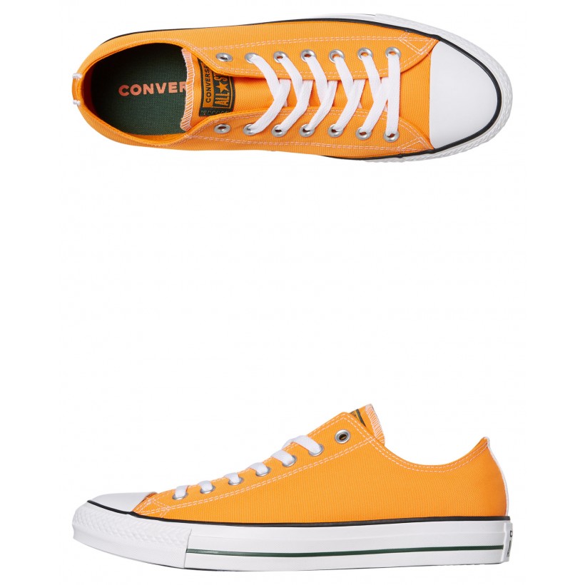 Chuck Taylor All Star Embroidered Shoe Orange Rind