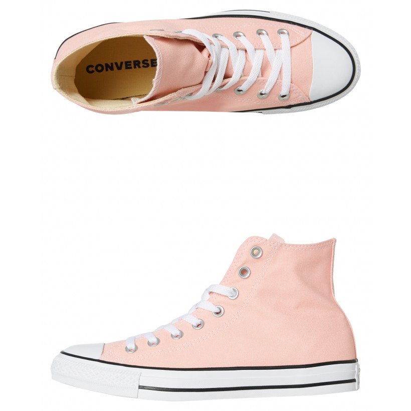 Womens Chuck Taylor All Star Hi Shoe Pink By CONVERSE