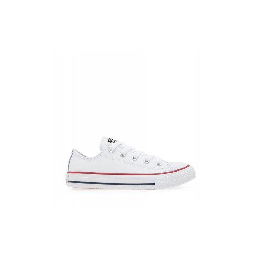Kids Chuck Taylor All Star Leather Low White Garnet Navy